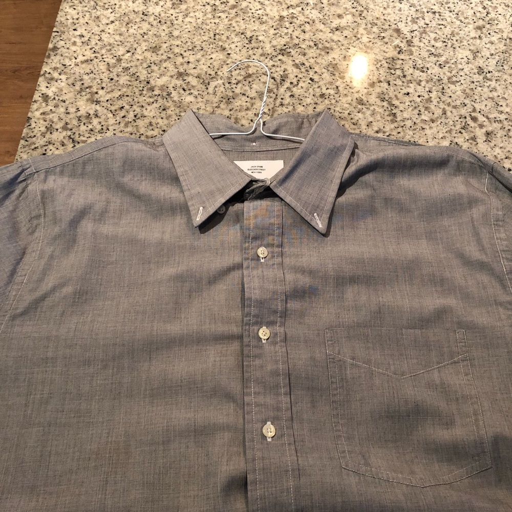 Jack Spade - Gray - Dress Shirt - High Quality